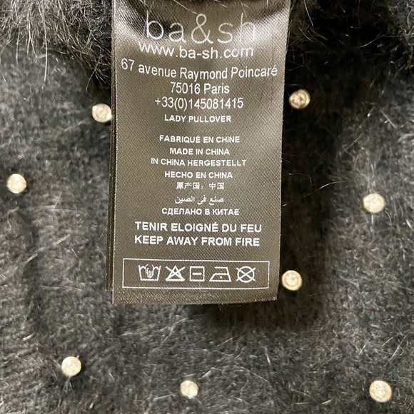 *Host Pick* ba&sh Amby Rhinestone Jumper - Small - Picture 7 of 8